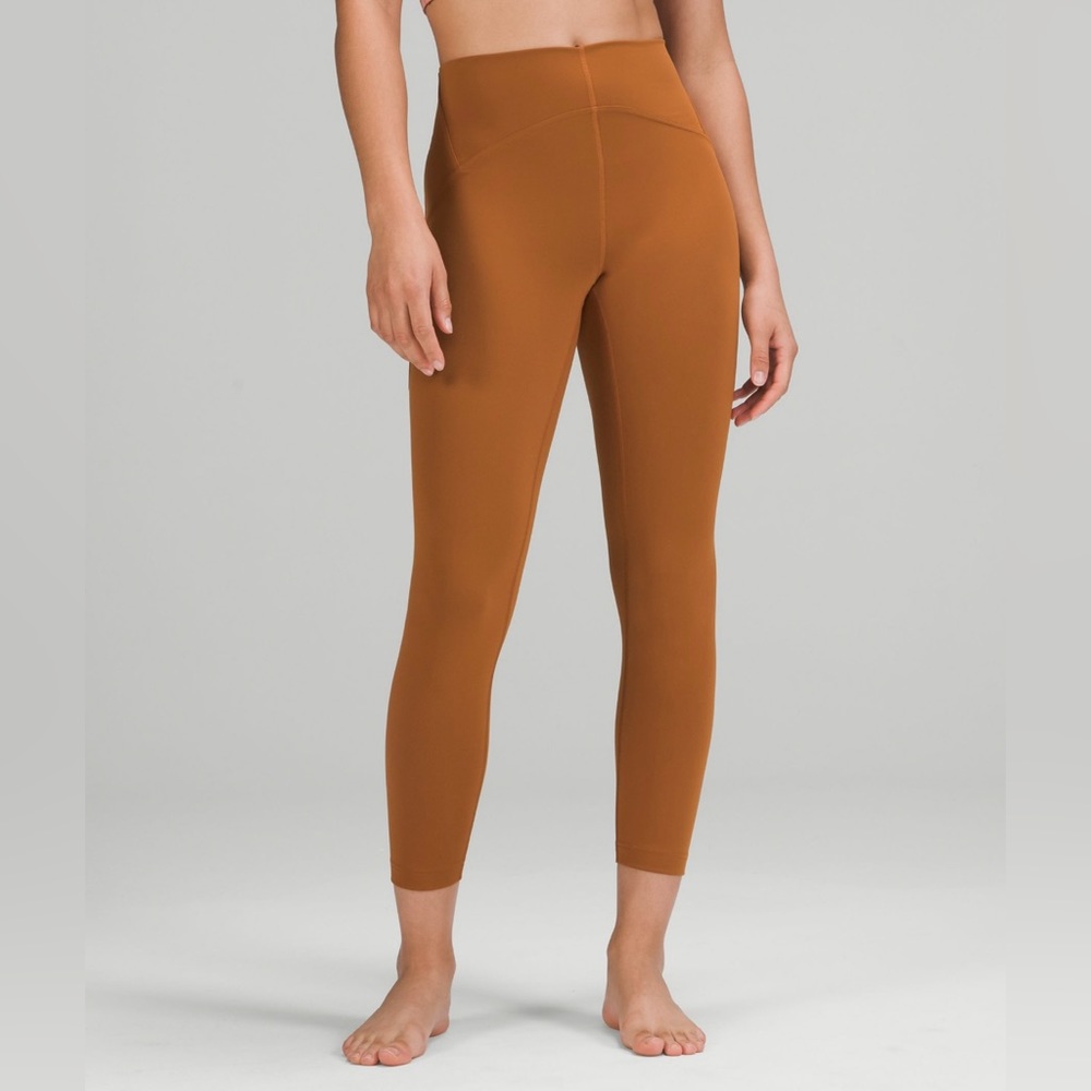 Lululemon Instill high rise 25” legging - rust